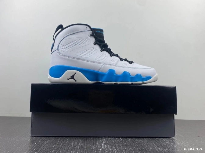 Powder FQ8992-101 Jordan 9 Air Blue 0713